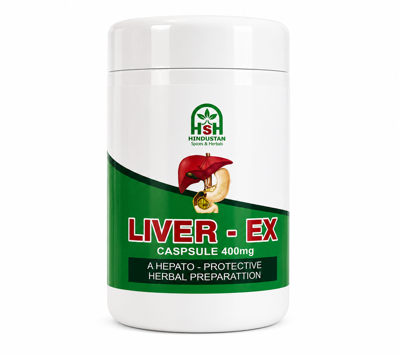 Liver-Ex Capsules – Ayurvedic Liver Support for Fatty Liver & Liver Wellness | 400mg